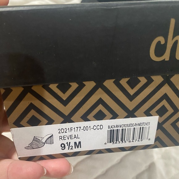 Charles David Glitter Heels - Picture 2 of 2